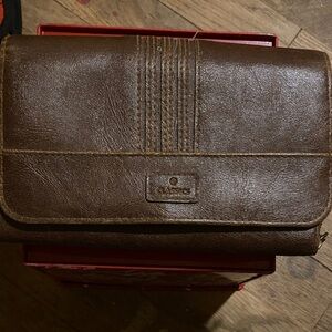 Classic Dark Brown Leather Men's Wallet